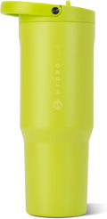 HydroJug Sport 32 oz Insulated Stainless Steel Water Bottle, Lemon Lime by Hydrojug