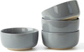 famiware Milkyway Cereal Bowl, Soup Bowls for 4, 25 Ounce Bowls Set for Kitchen, Bowl Set for Cereal Soup Rice Pasta Salad Oatmeal, Dark Gray