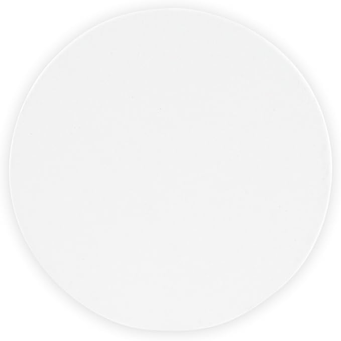 Restaurantware Paper Coasters 100 Pack of 3.5 Inch Disposable Beverage Coasters Absorbent for Hot and Cold Drinks White Coffee Cup Essentials for Table Decor, Kitchen, Home Patio or Living Room