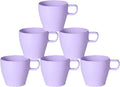 6-Pack 10oz Unbreakable Coffee Mugs, Microwave Safe Premium Drinkware, by GESHUPOR