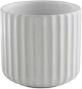 Nordic Ceramic Mug, Japanese Tea Cup 6oz Striped Cup No Handle Drinking Cup by Unknown