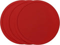 ONLYKXY 3 Pieces 3.93 Inch Silicone Coasters, Round Coasters by Unknown