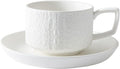 Rock Texture Embossed Ceramic Coffee Set, 6 oz | Tea Set, Cappuccino Espresso by JinGlory
