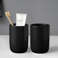 Matte Black Toothbrush Holders for Bathrooms by BSDISP