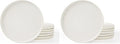 famiware Star Salad Plates for 6, 8 inches Plate Set, Stoneware Dinnerware by Famiware