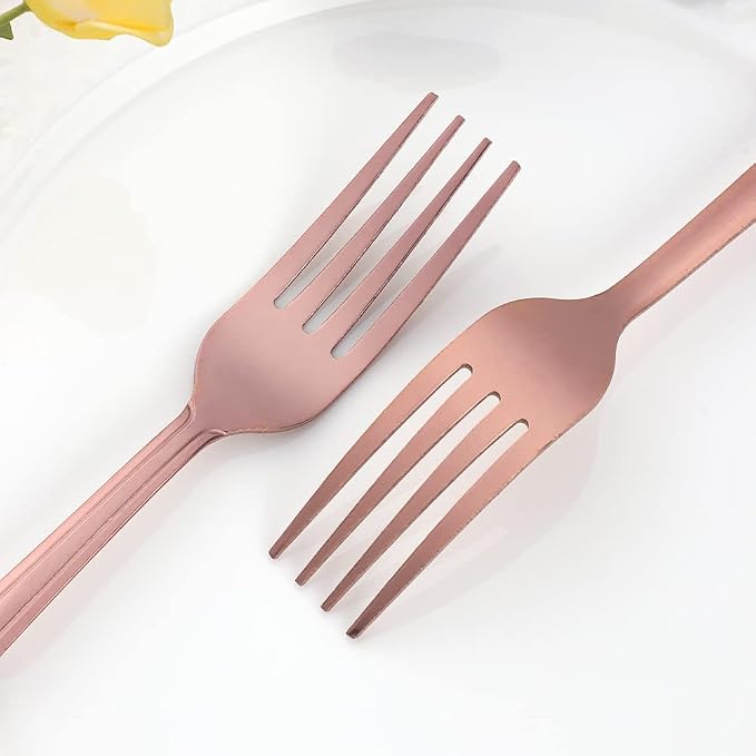 12 Pieces Dinner Fork, Stainless Steel Silverware Forks, 7.1 Inches Metal Fork - Image 4