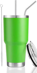 D·S 30 oz Lime Tumbler Double Wall Vacuum Insulated Travel Coffee Mug | Double by D%C2%B7STUMBLER
