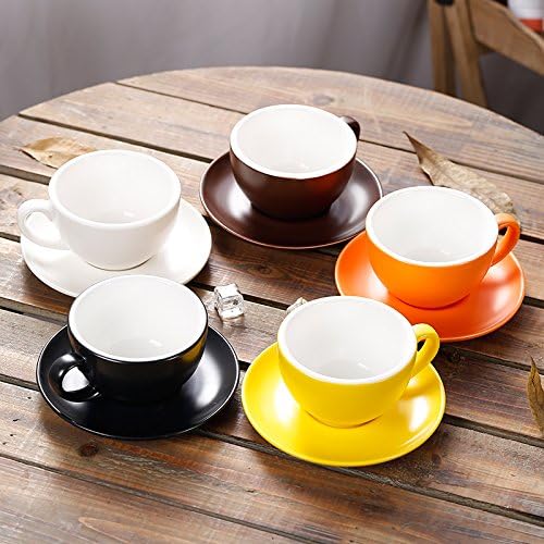 Coffeezone Latte Art Cup and Saucer Fine Porcelain - Image 4