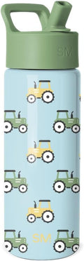 Simple Modern Kids Water Bottle & Toddler Cup | 18oz | Tractor | Insulated by Unknown