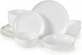 16-Piece Bone China Dinnerware Set by KINGSTONE