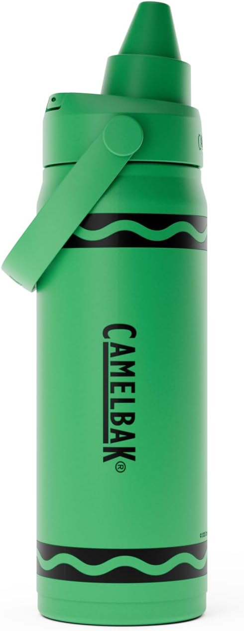 CamelBak Crayola Chug Stainless Steel Water Bottle 16oz, Mountain Meadow | - Image 2