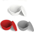 Saphe Silicone bowl Liners for KitchenAid 5 Quart Stand Mixer - Stand Mixer parts & Accessories, 3 packs mixaid silicone Liners with Lids (red+gray+white)