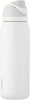 Owala FreeSip Stainless Steel Water Bottle 40 oz Shy Marshmallow by Unknown