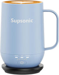 Supsonic - 16oz Self Heating Coffee Mug, Smart Heated Coffee Mug Faster by Supsonic