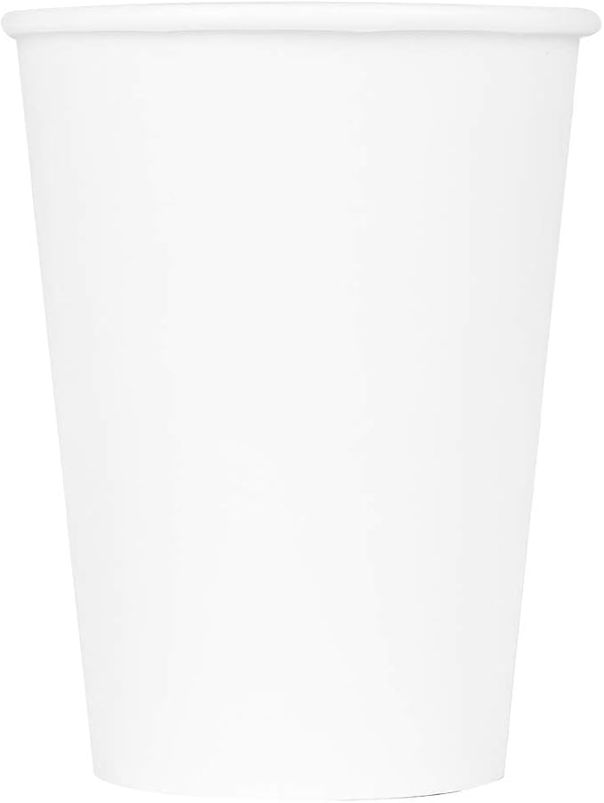 Karat 12 oz Paper Coffee Cup White Disposable Cup by Karat