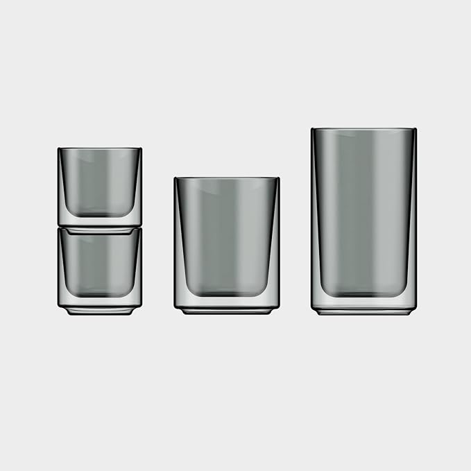 Terra Kaffe Fog Picco Espresso Glasses - 3 oz - Image 4