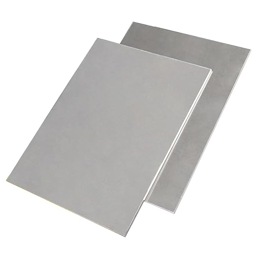 TEN-HIGH 2 Pack 16 Gague Mild Steel Sheet Metal Plate 12 x 20 Inch Cold Rolled Steel Plate for Professional Industrial Use and DIY Projects - Smooth Surface, Easy to Form and Weld
