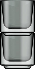 Terra Kaffe Fog Picco Espresso Glasses - 3 oz by TerraKaffe