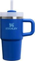 STANLEY Quencher H2.0 Flow State Tumbler, 20 oz, Cobalt | Handle and Straw | by Unknown