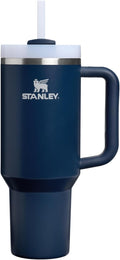 STANLEY Quencher H2.0 Flow State Tumbler, 40 oz, Dark Navy | Handle and Straw | by Unknown