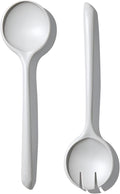 Salad Servers - Spoon and Fork Serving Set, Certified Recycled Food-Safe Plastic by Unknown