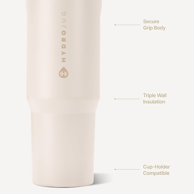 HydroJug Sport 32 oz Insulated Stainless Steel Water Bottle - Image 3