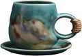 Little handmade ceramic pottery tea cup by Unknown