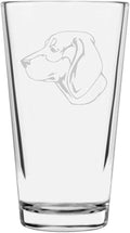 Polish Hunting Custom Personalized Dog Themed Etched All Purpose 16oz Pint Glass
