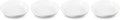 Le Creuset Stoneware Set of 4 Pasta Bowls, 8.5" each by Unknown