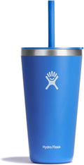 Hydro Flask All Around Tumbler Straw Lid, Insulated Travel Mug, Stainless Steel by Unknown