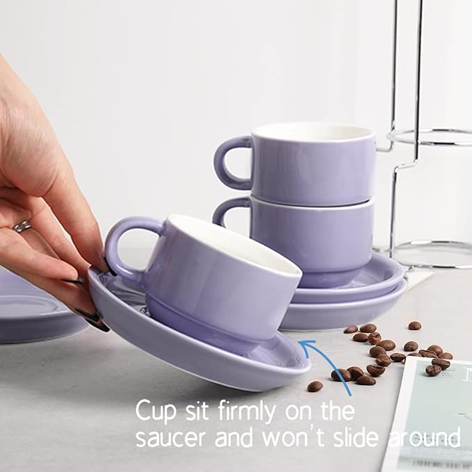 Sweejar Porcelain Espresso Cups - Image 4