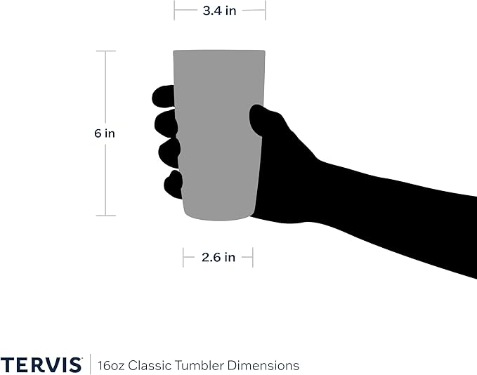 Tervis Palm Tree & Hammock Scene Made in USA Double Walled Insulated Tumbler - Image 4
