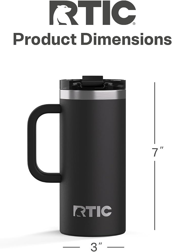 RTIC 16oz Road Trip Travel Mug - Image 4