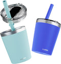 CUPKIN Sippy Cup for 1 Year Old, The Original Stackable 8 oz Stainless Steel by CUPKIN