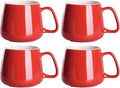 Ceramic Coffee Mug, 14 oz Large Coffee Cup, Cups Set of 4, Tea Mug by Unknown