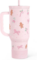 SANDJEST Christmas Theme 40oz Slider Tumbler by SANDJEST