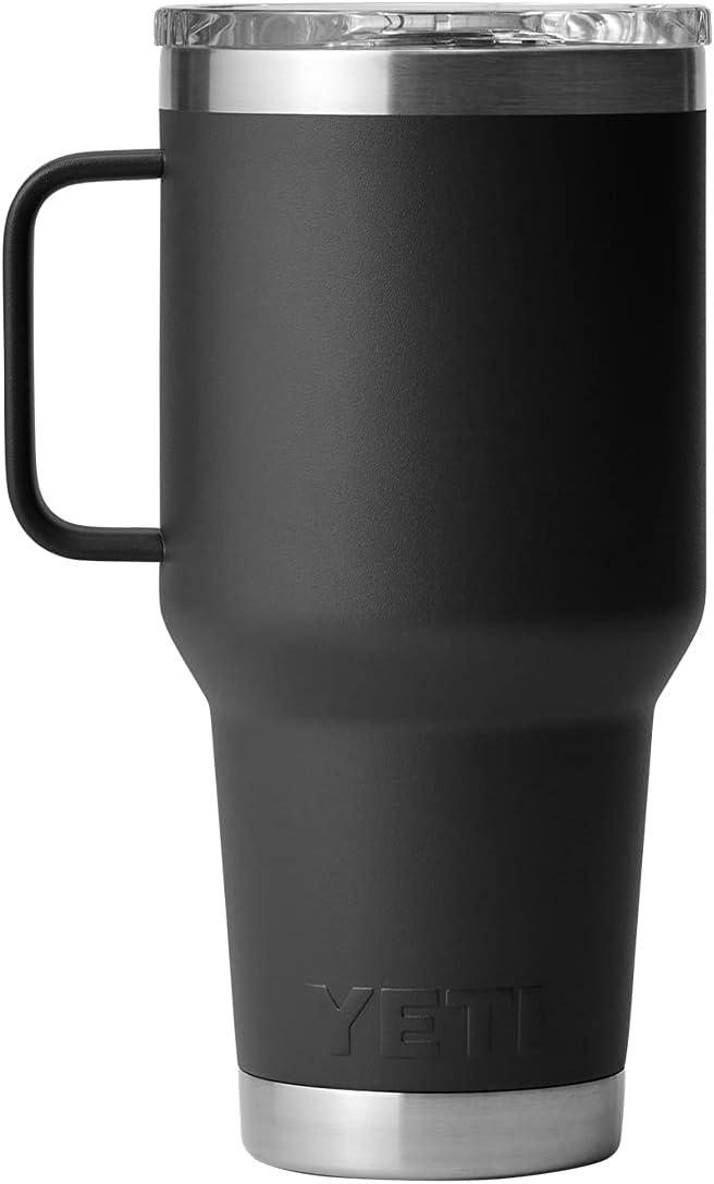 YETI Rambler 30 oz Travel Mug, Stainless Steel, Vacuum Insulated - Image 3