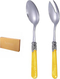 2-piece Salad Servers Stainless Steel Salad Serving Set Salad Fork and Spoon by CATHYLIN