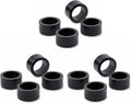 Handmade Black Plan Wooden Napkin Ring Made by Artisan Beautifully Crafted and by Shafa+impex