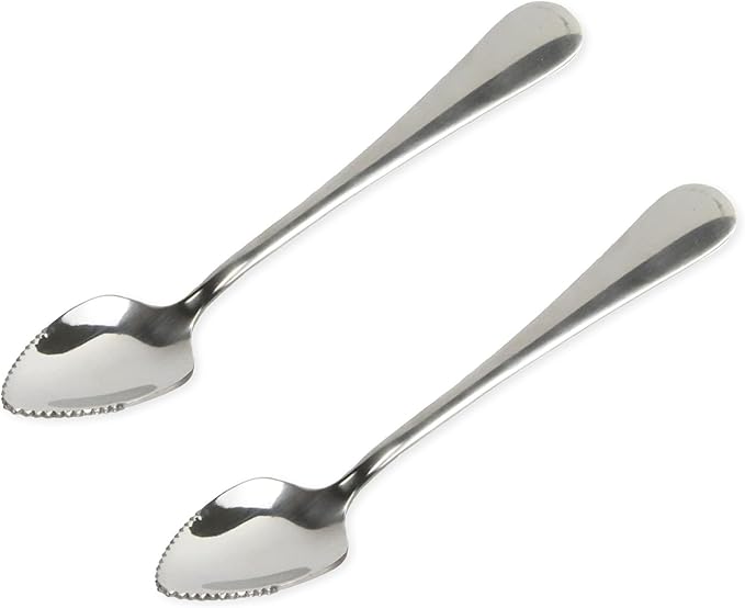 Chef Craft - Select Serrated Grapefruit Spoon, 6.5 Inches 2 Piece Set of by ChefCraft