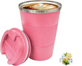 Coffee Mug with Leak Proof Lid, Travel Mug Stainless Steel Tumbler, Double Wall by Unknown