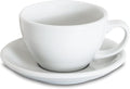 Loveramics Latte Art Mug with Saucer, 10 oz Ceramic Coffee cups with Round by LoveramicsUSA