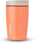 Owala SmoothSip Slider Insulated Stainless Steel Coffee Tumbler, Reusable Iced by Unknown