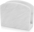 Radicaln Marble Napkin Holder 5.5" Inch White Handmade Dining Table Napkins by RADICALn