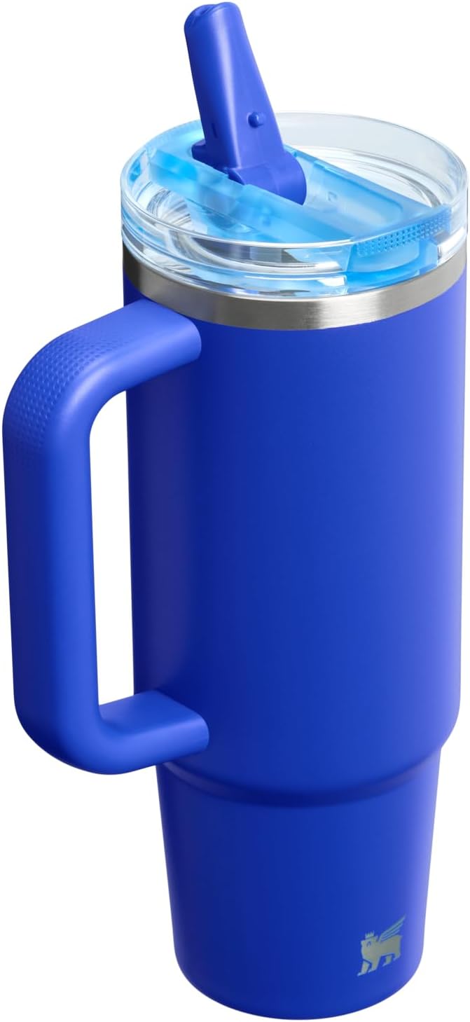 STANLEY Quencher ProTour Flipstraw Tumbler, 30 oz, Cobalt | Built-In Straw & - Image 3