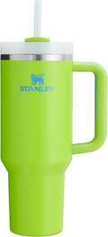 STANLEY Quencher H2.0 Flow State Tumbler, 40 oz, Bright Lime | Handle and Straw by Unknown