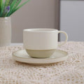 Little minimalist ceramic pottery tea cup by Unknown