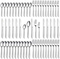Pleafind 60-Pcs Silverware Set Service by Pleafind