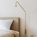 Modern Iron Aluminum LED Decor Home Wall Lamp Black Golden Bedroom Foyer Dining Room Lighting Fixtures