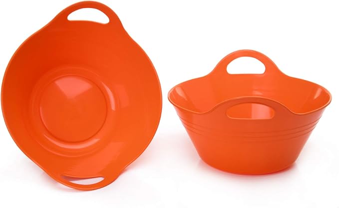 Mintra Home Plastic Bowls with Handles by Mintra